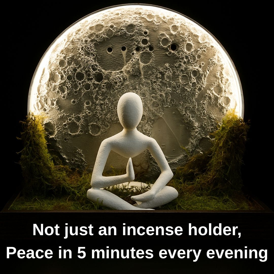 Moonlight - LED Backflow Incense Burner🌙