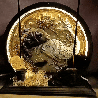 Pisces - LED Backflow Incense Burner