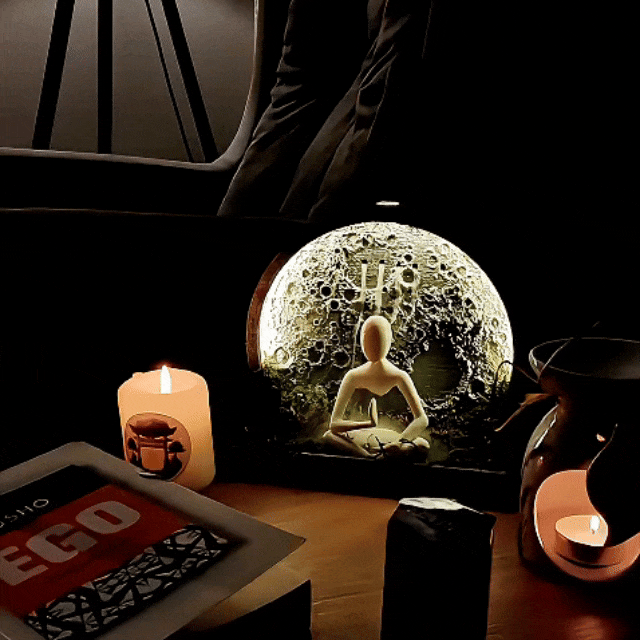 Moonlight - LED Backflow Incense Burner🌙