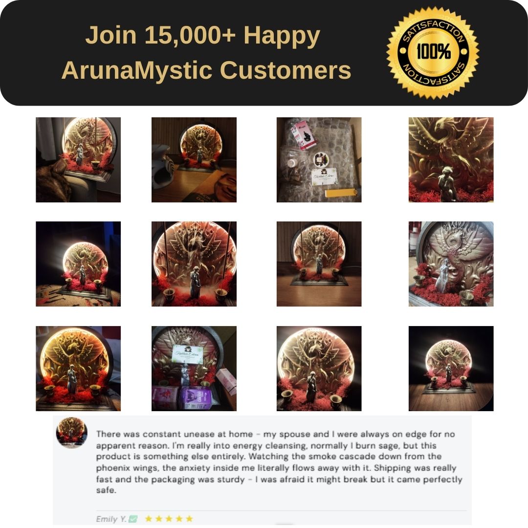 Phoenix Light - LED Backflow Incense Burner