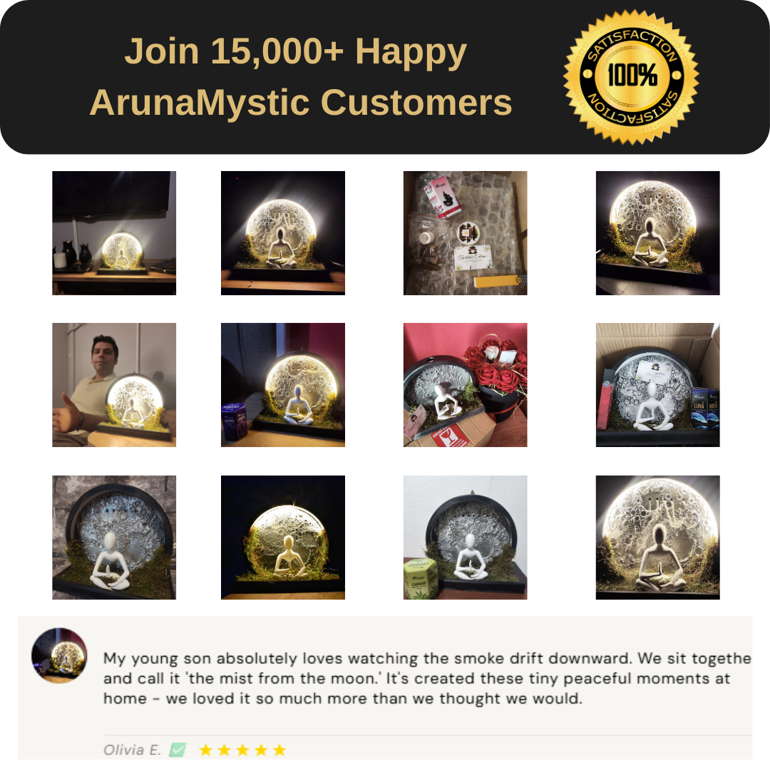 Moonlight - LED Backflow Incense Burner🌙