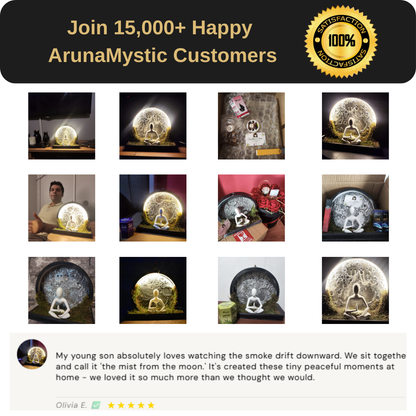 Moonlight - LED Backflow Incense Burner🌙