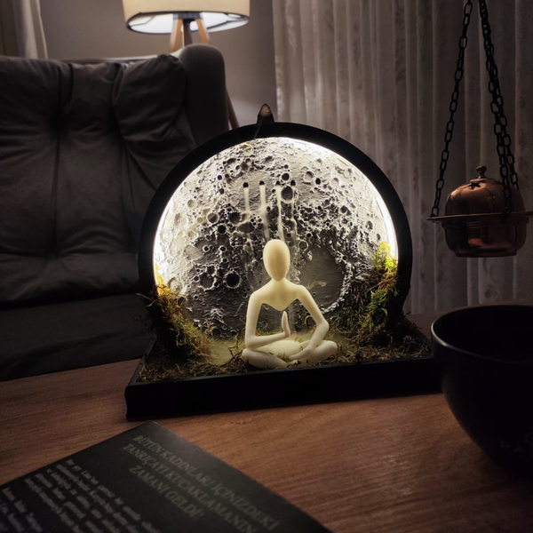 Moonlight - LED Backflow Incense Burner🌙