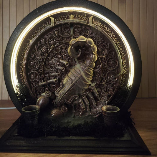 Scorpio - LED Backflow Incense Burner