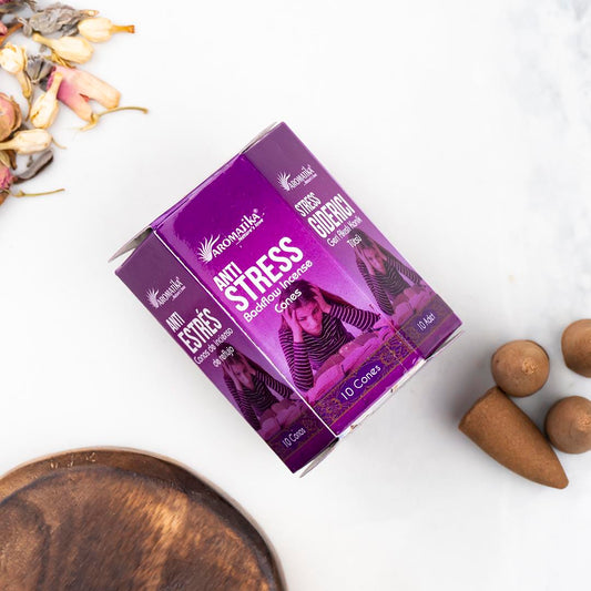 Anti-Stress Backflow Incense – Pack of 10