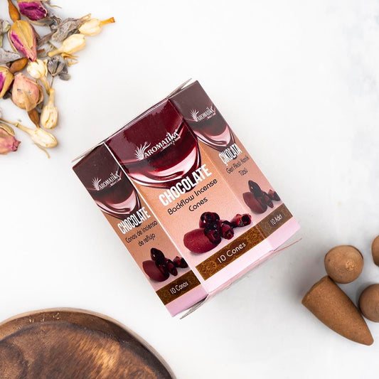 Chocolate Backflow Incense – Pack of 10