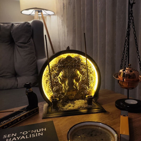 LEO - LED Backflow Incense Burner