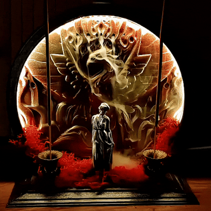 Phoenix Light - LED Backflow Incense Burner