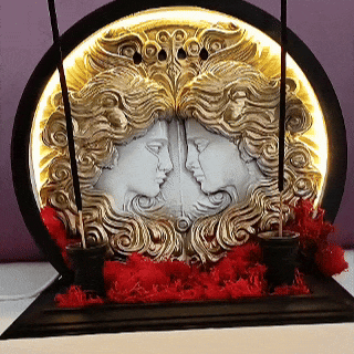 Gemini - LED Backflow Incense Burner