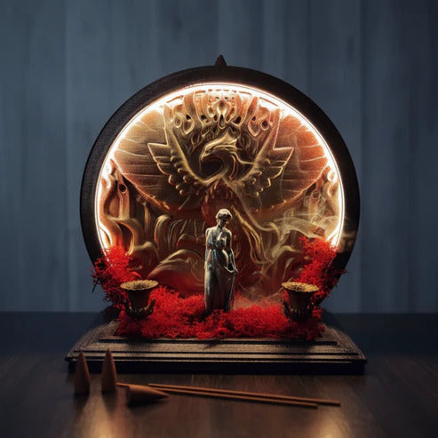 Phoenix Light - LED Backflow Incense Burner