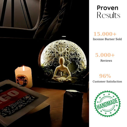 Moonlight - LED Backflow Incense Burner🌙